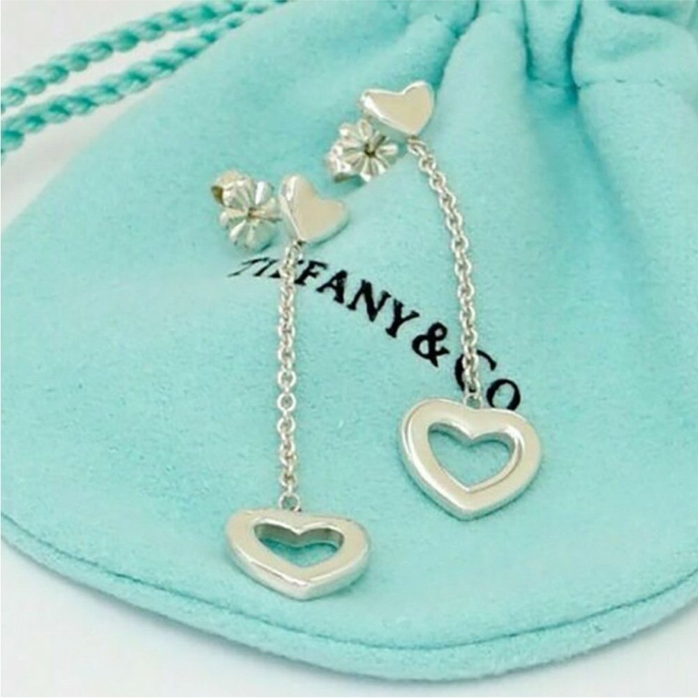 Tiffany & co heart earrings